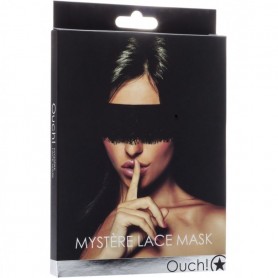 OUCH MYSTÉRE LACE ANTIFAZ NEGRO